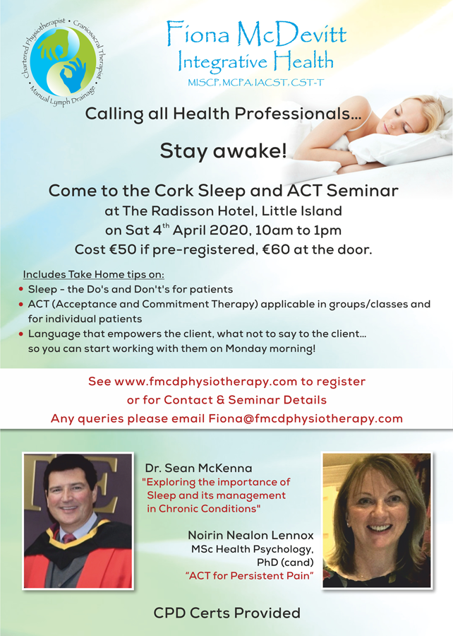 Sleep Seminar 2020