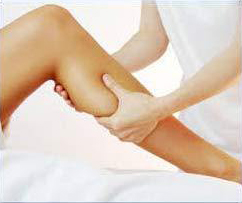 Manual Lymph Drainage leg